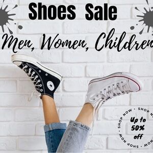 Shoes Sale - up to 50% off - Men, Women, Children